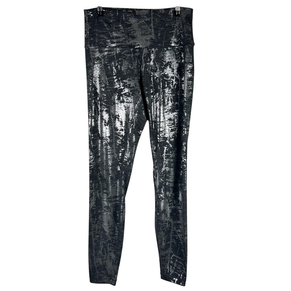 Lululemon Wunder Under Hi-Rise Tight Crinkle Heather Brindle High Shine Foil 28"